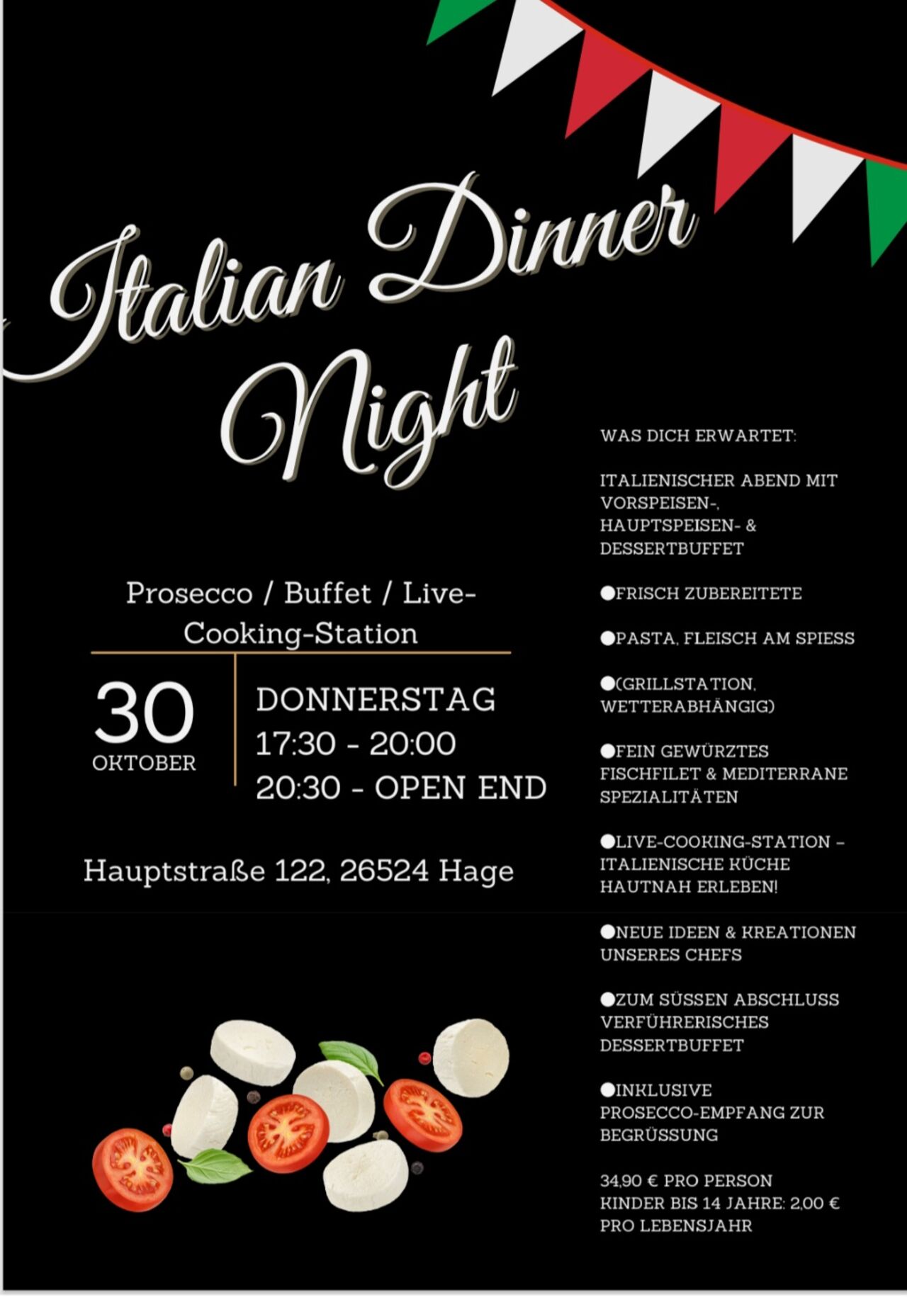 ITALIAN DINNER NIGHT 2025