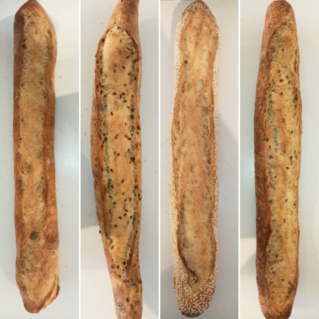 Nos traditions Françaises, aussi disponibles tous les jours aux graines de lin, sésame ou mélange de céréales. 