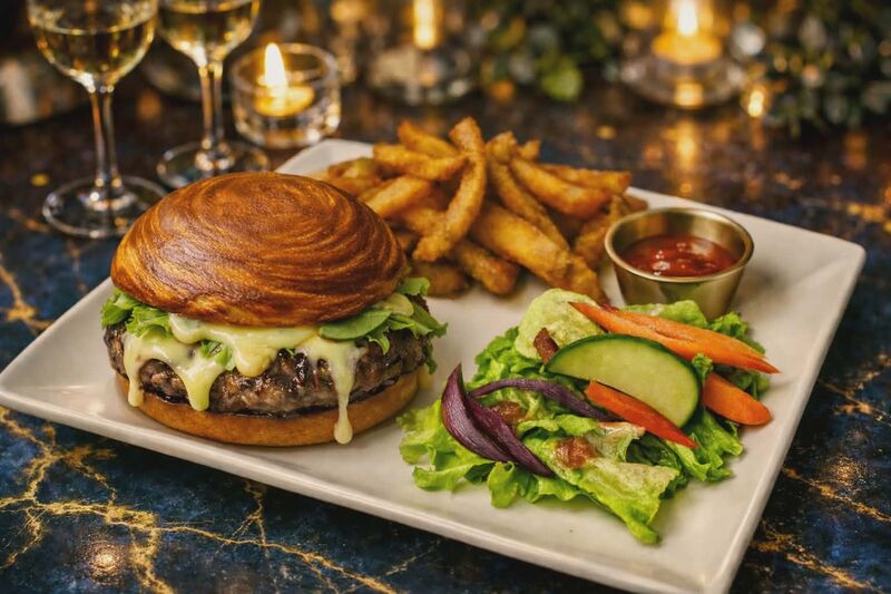 Le Burger au Pain Feuilleté