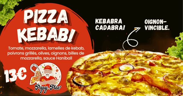 Nouveau! Pizza Kebab