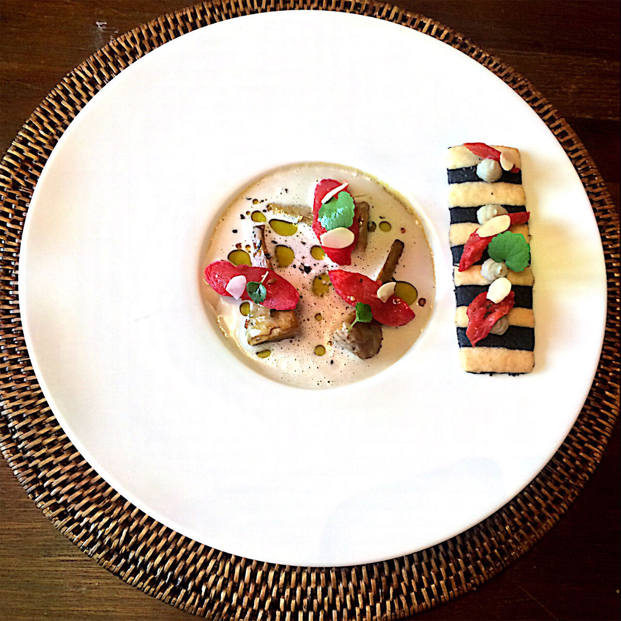 Autour de l'artichaut... sablé parmesan