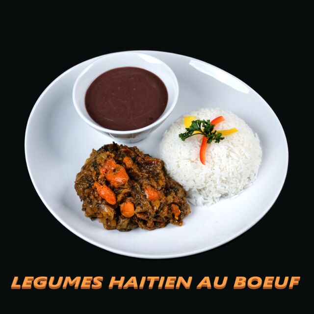 Légumes haïtien au bœuf