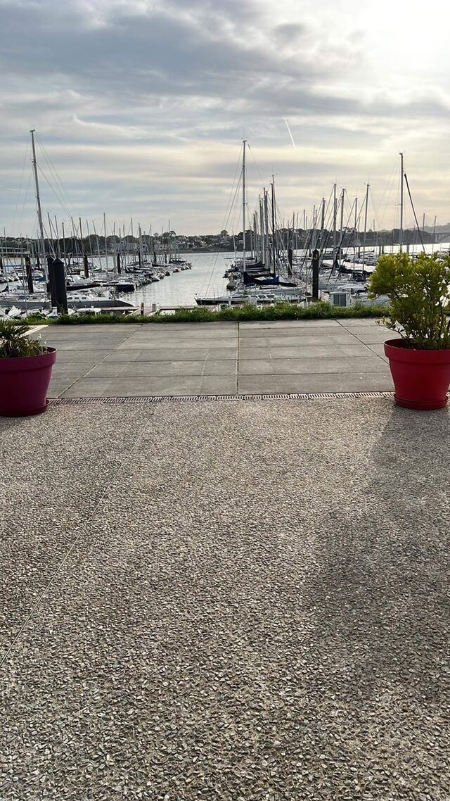 La vue depuis la terasse