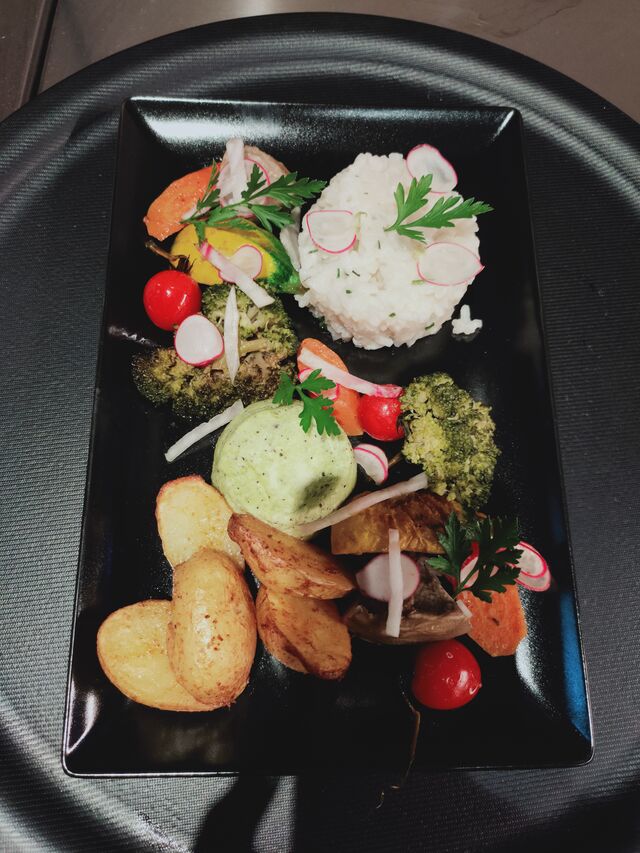  assiette végétarienne