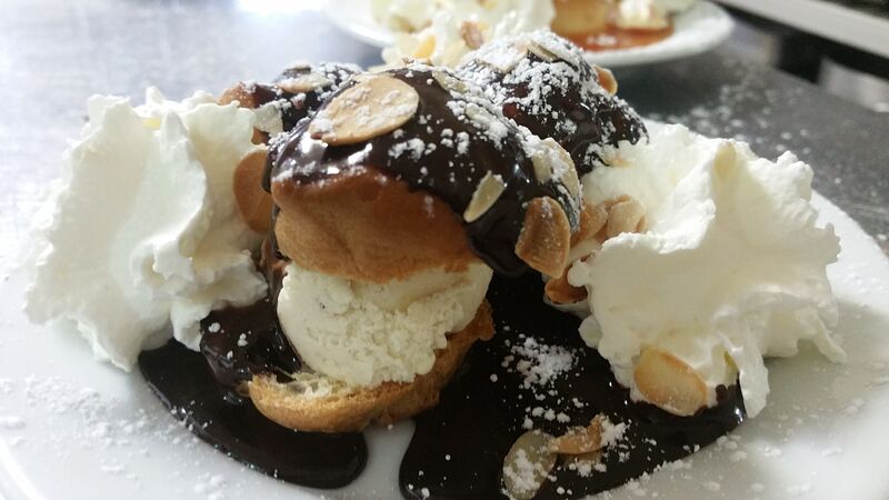 Les profiteroles glacées maison 