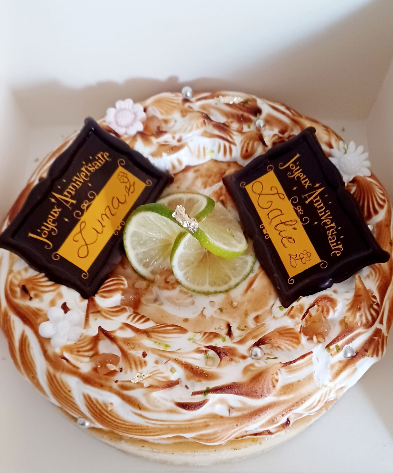 Tarte citrons meringuée 