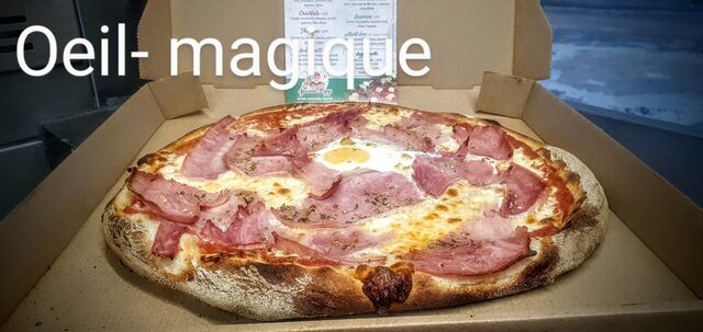 Pizza oeil - magique