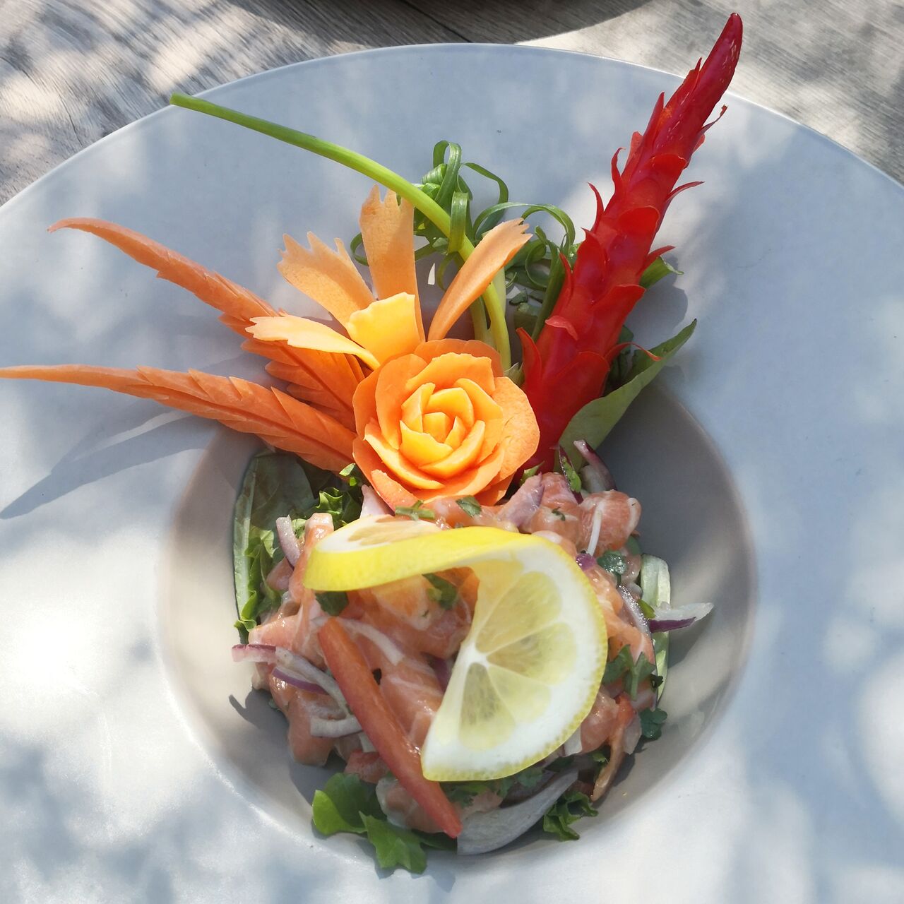 TARTARE DE SAUMON, comment résister