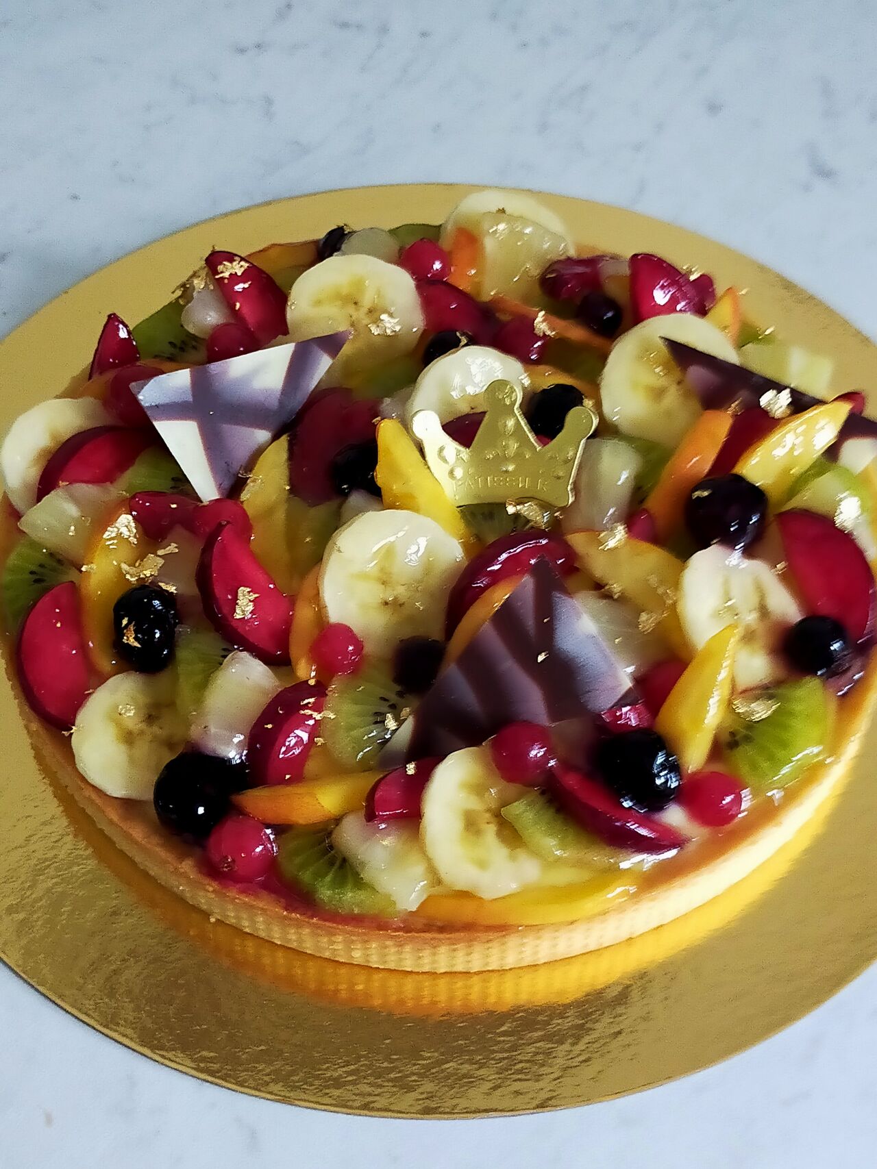 Tarte aux fruits de saison