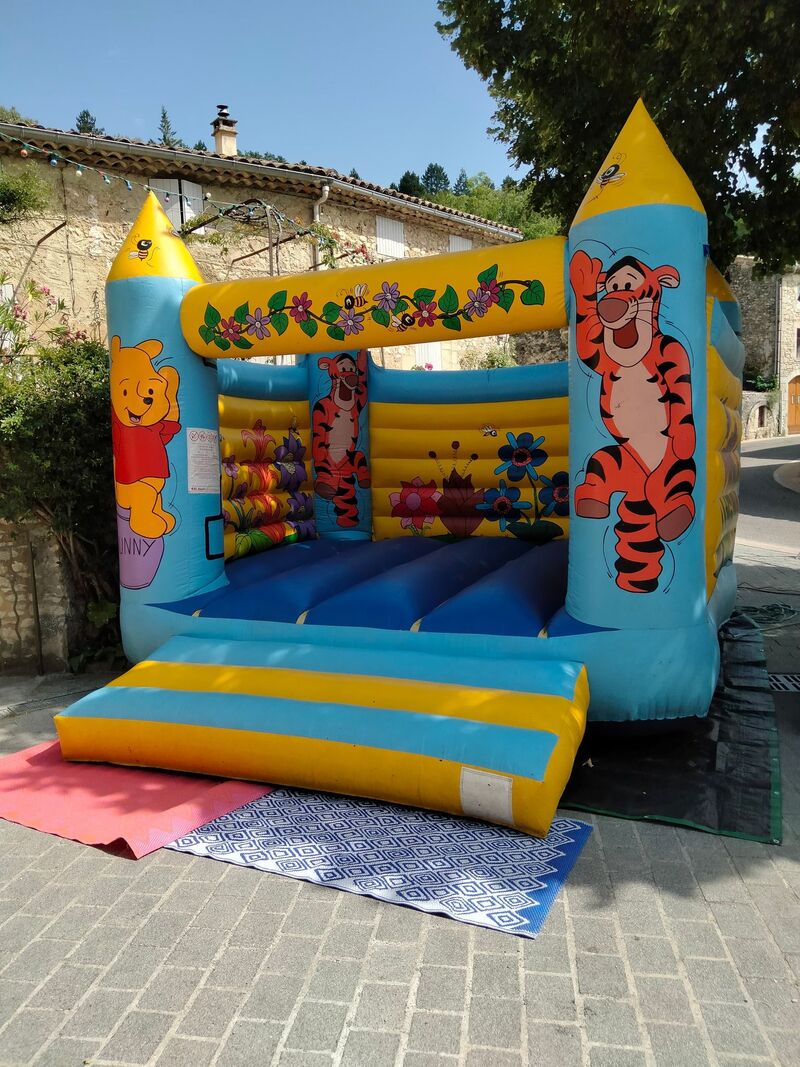 Château gonflable Winnie et Tigrou