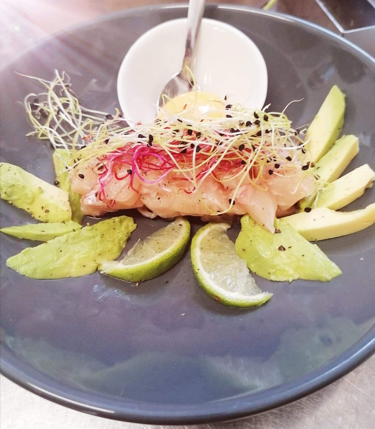 Tartare de truite bio de l’Yonne