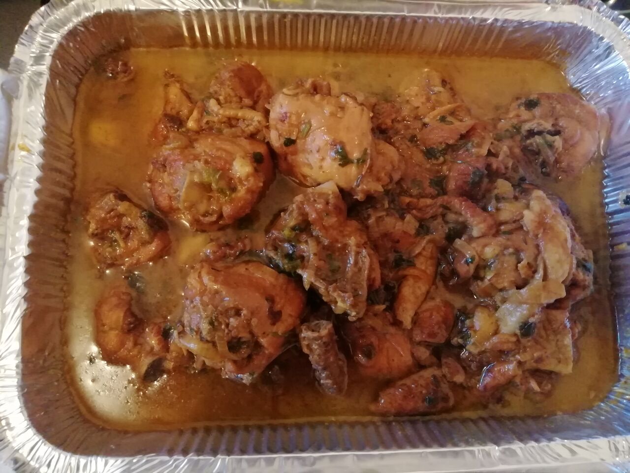 Poulet au lait de coco