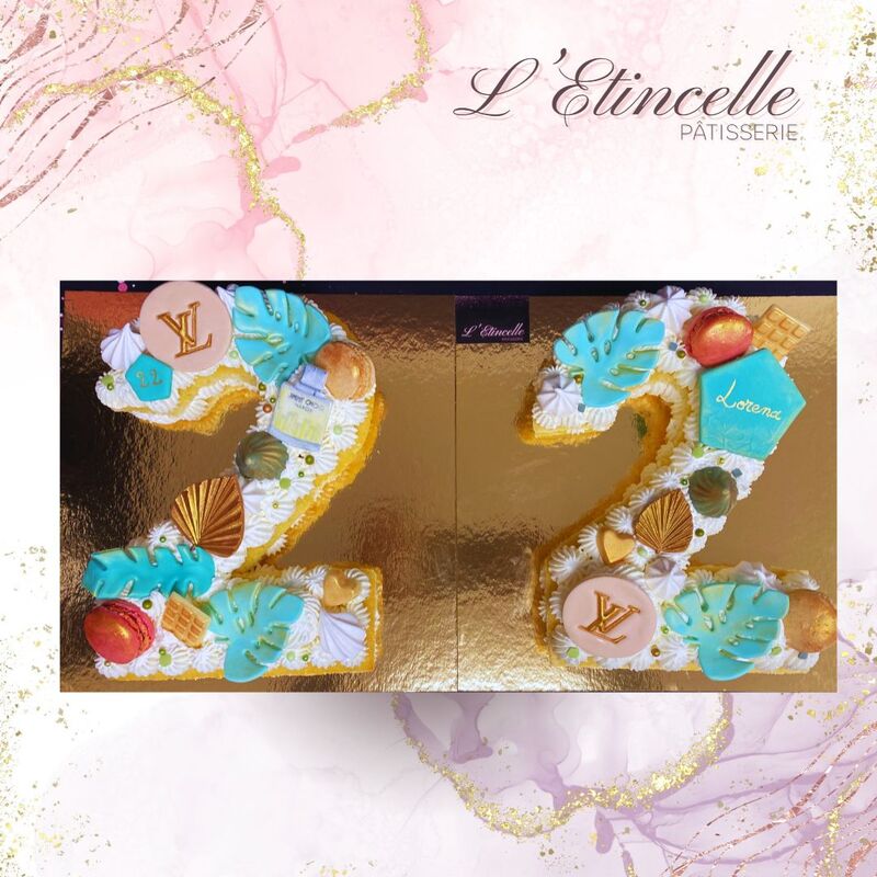Numbers Cakes Parfums LV