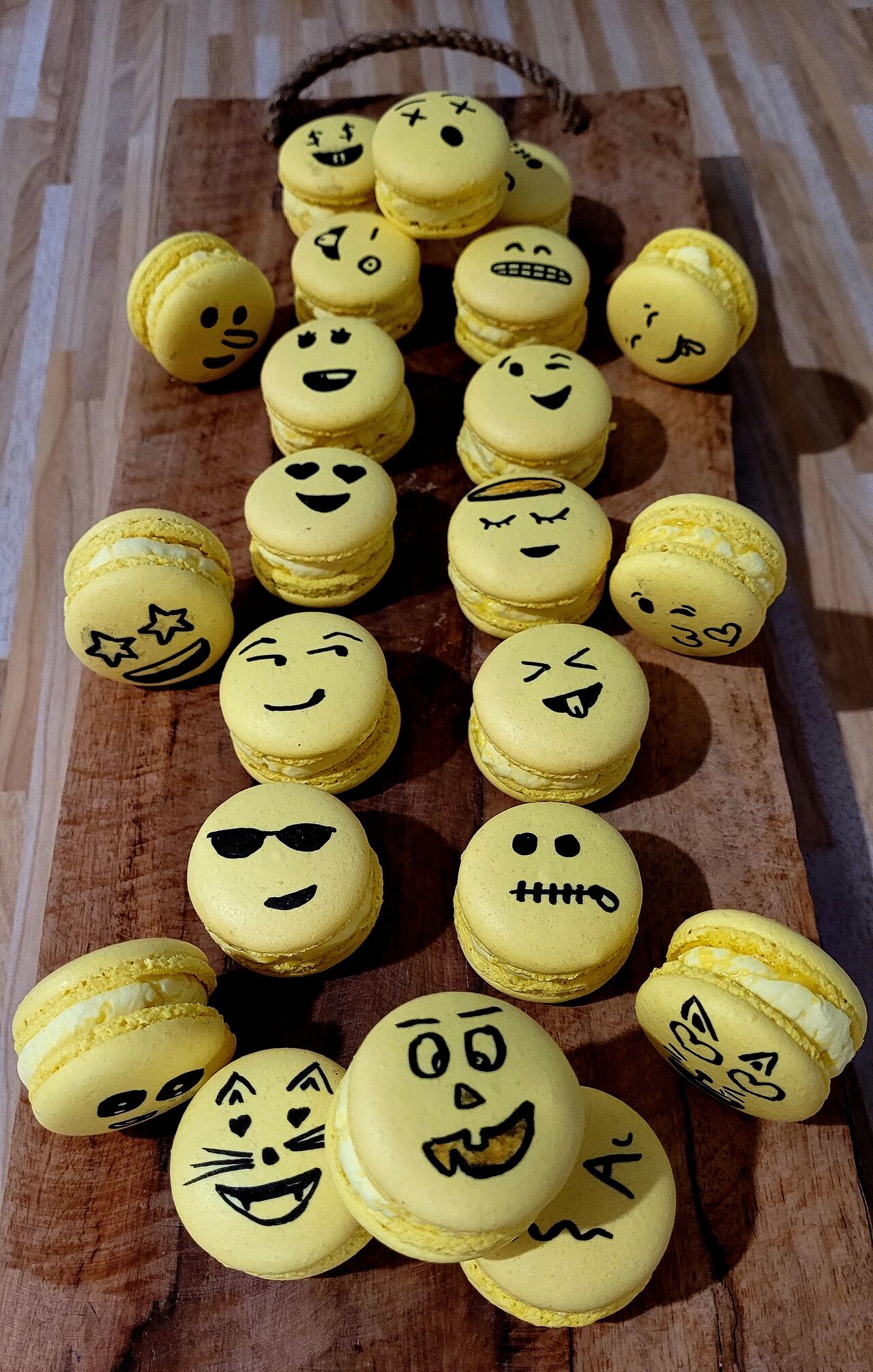 Makronky smajlíci