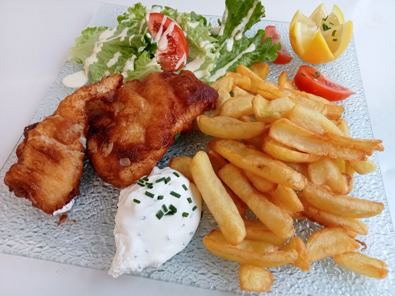 Fish and chips