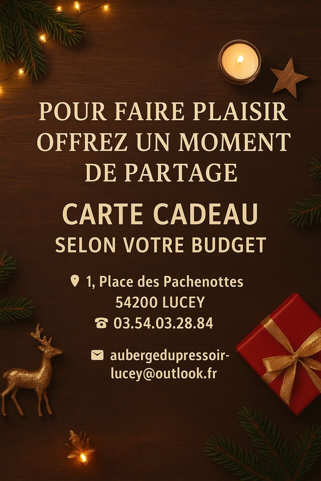 CARTE CADEAU