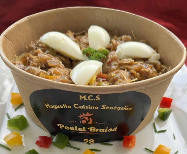 Riz au poulet .