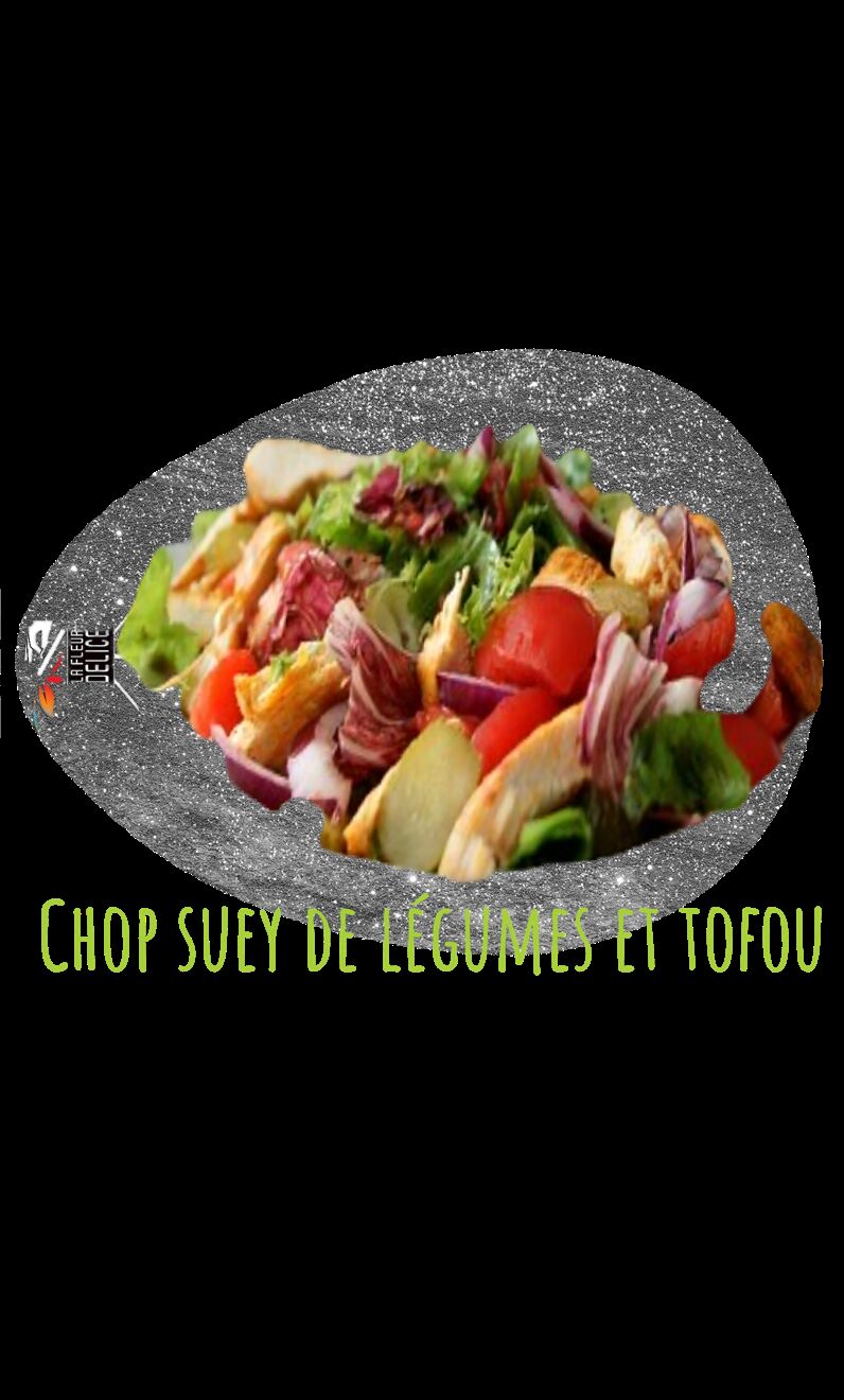 shop suey légumes croquants ,sautés au wok avec sa sauce huitre et soja 
