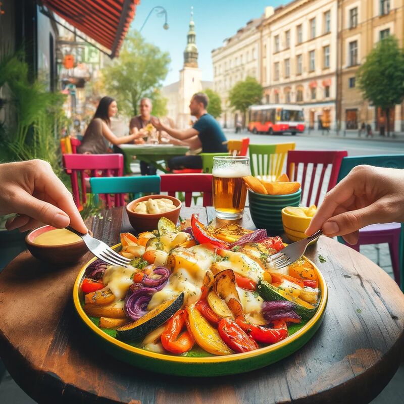 Warzywa Zapiekane z Serem