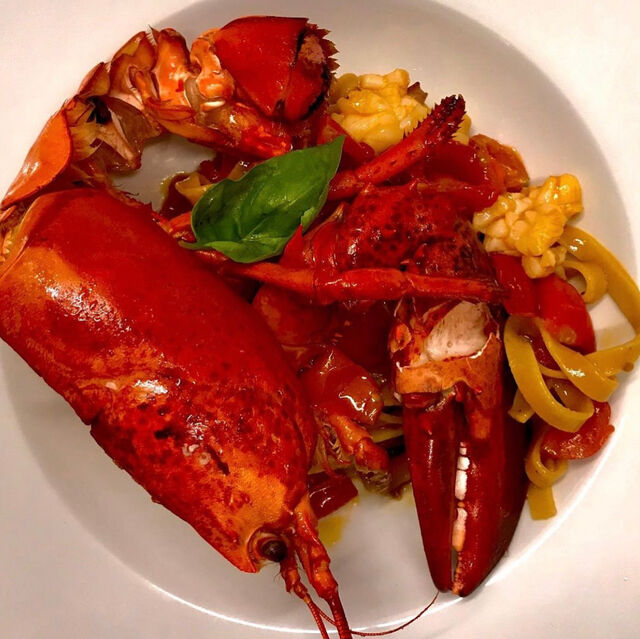 Tagliatelle all’’astice.