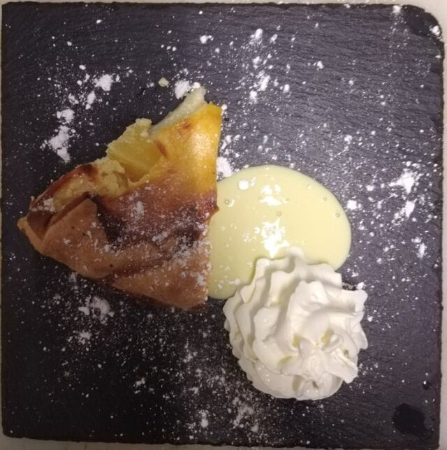Tarte ananas (dessert du jour)