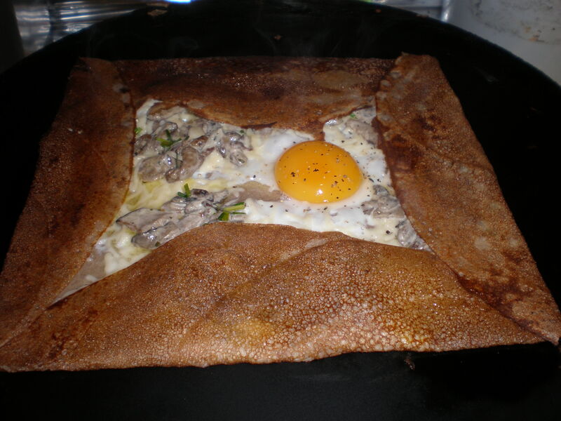 la galette du jour : La forestière
