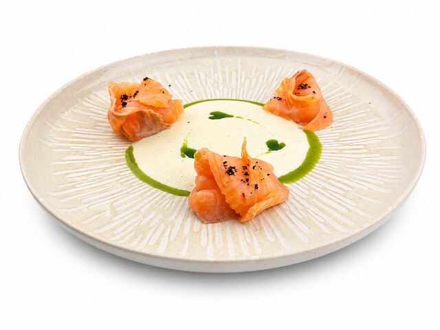 LUNCH Salmone I Asparago Bianco
