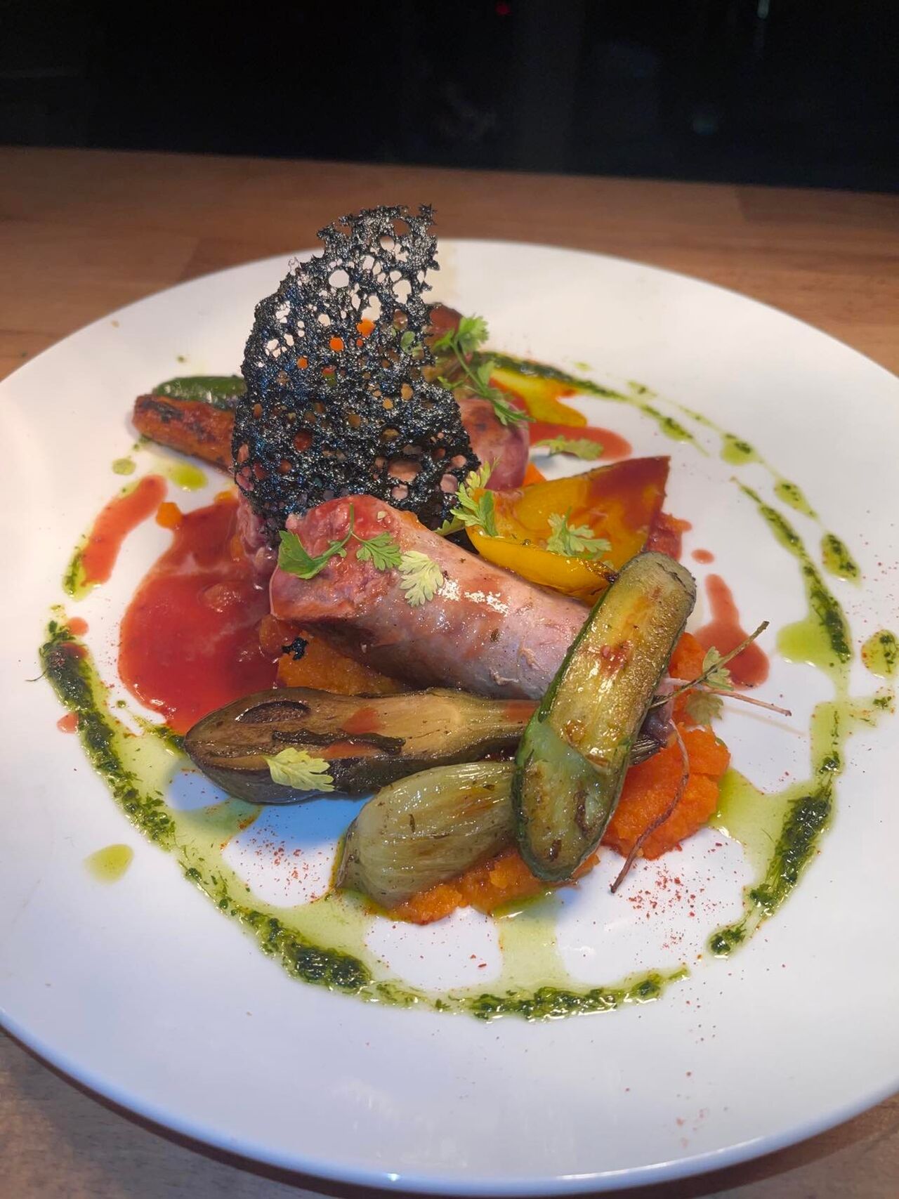 plat a la carte du mois