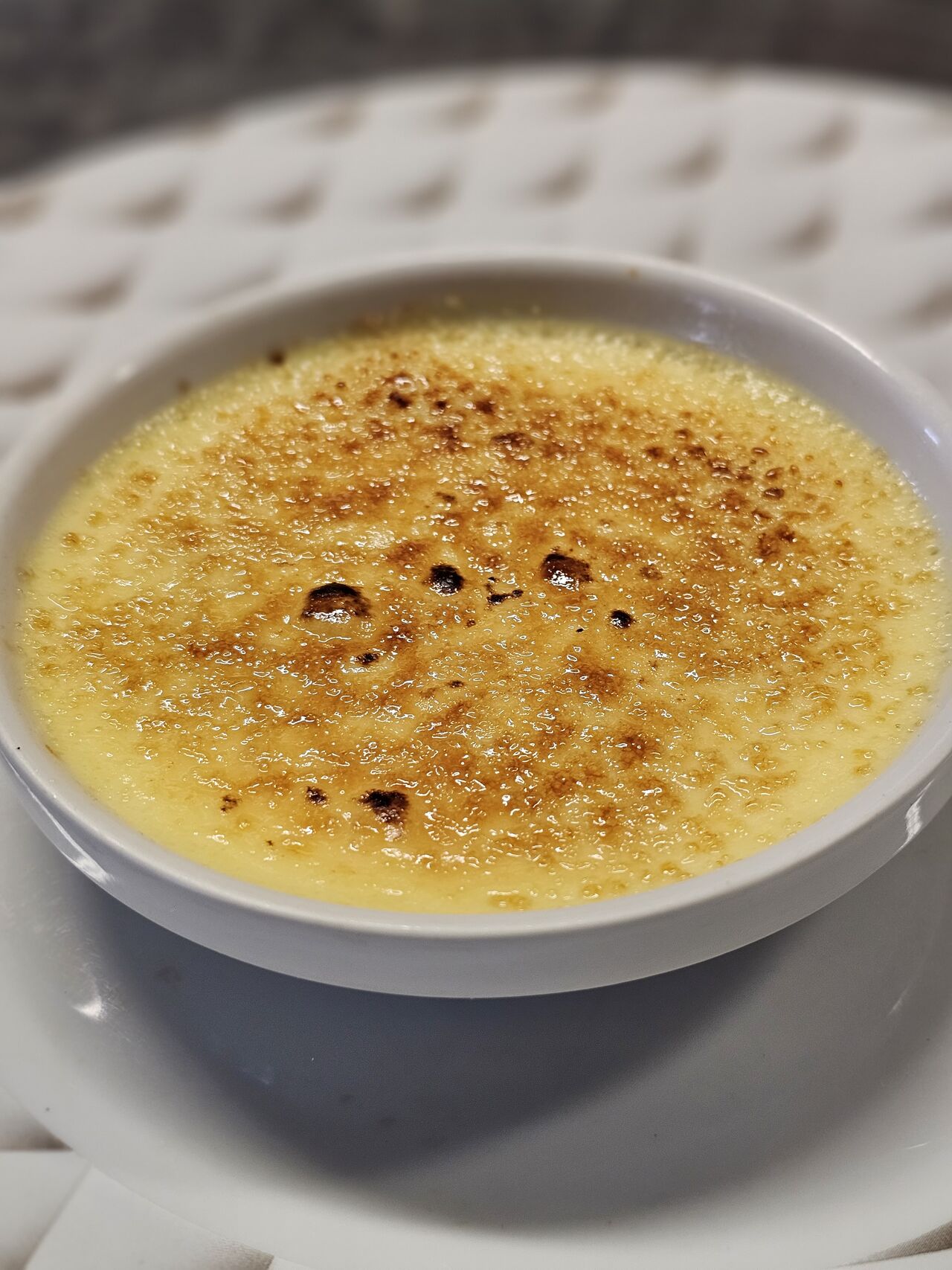 La crème brûlée bergamote 