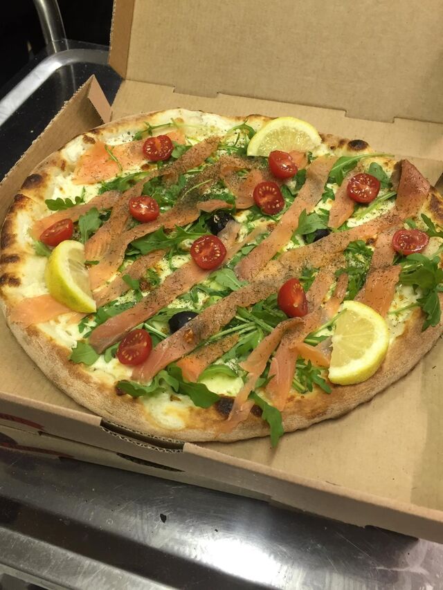 PIZZA saumon