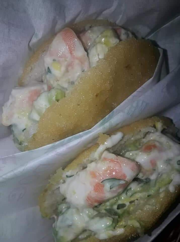 Realejos (Gambas con aguacate ? )