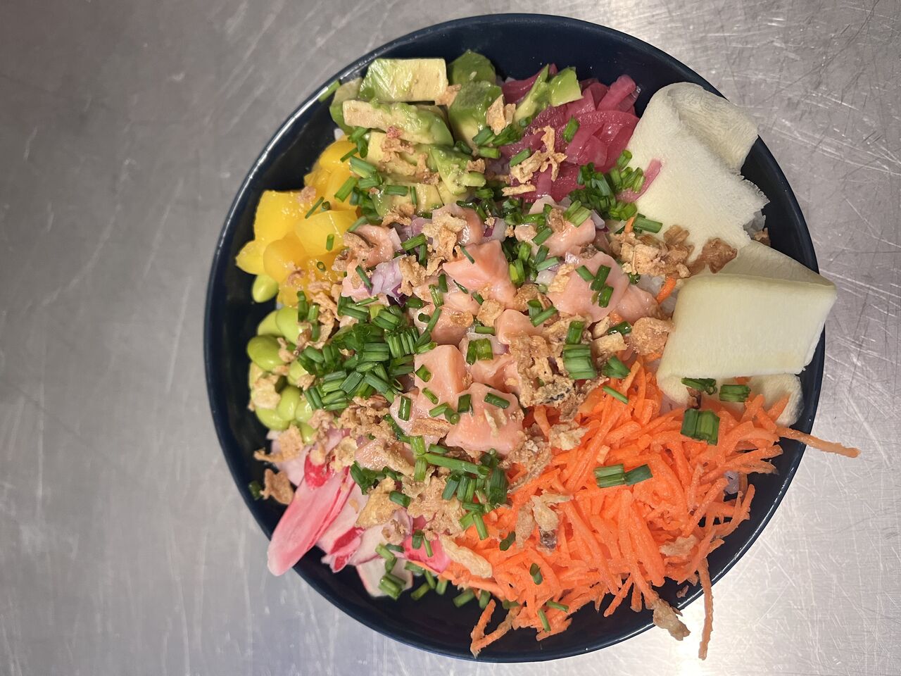 poke bowl saumon mariné