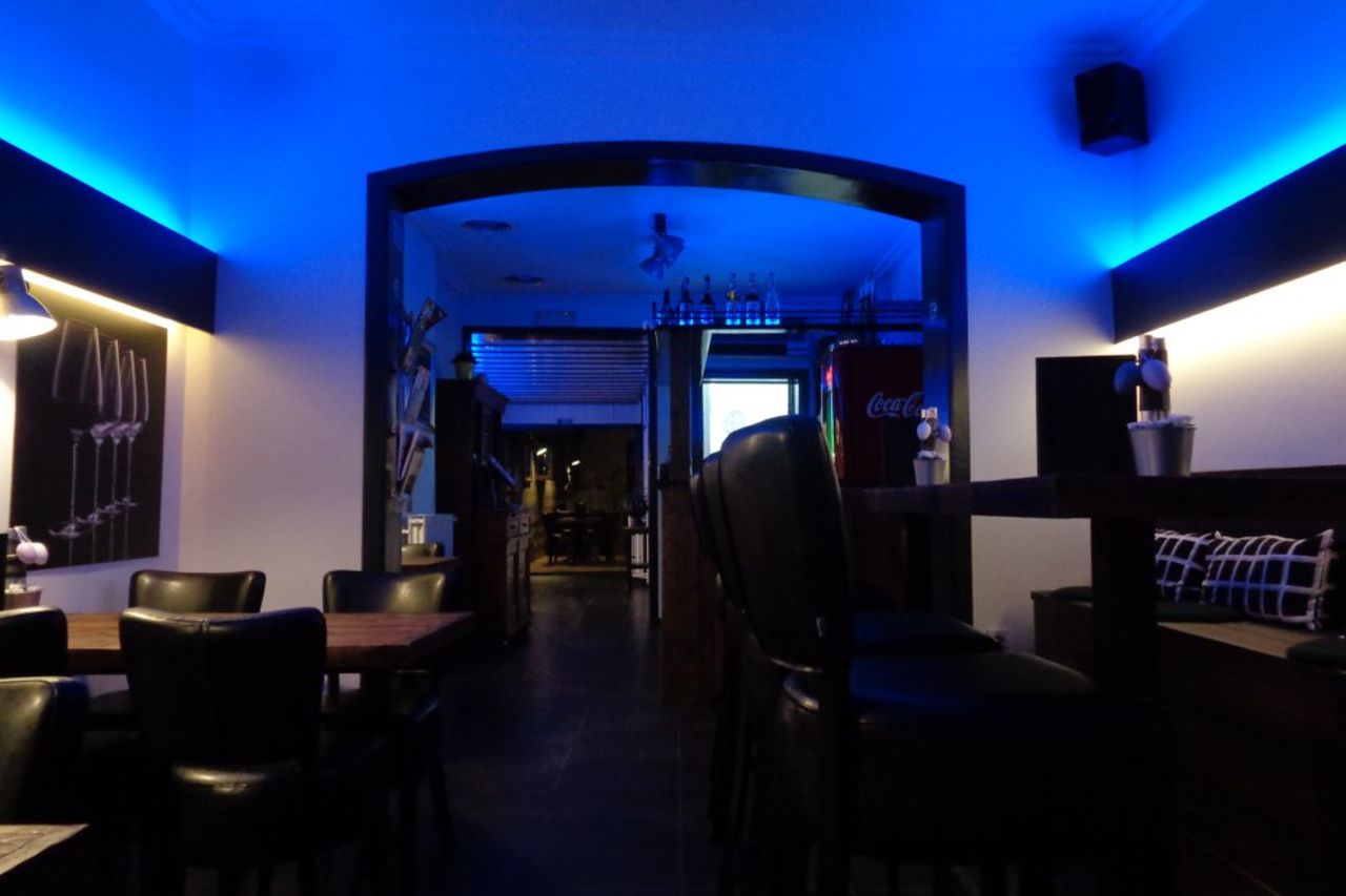 De verbruikerszaal van Brasserie Bordeaux