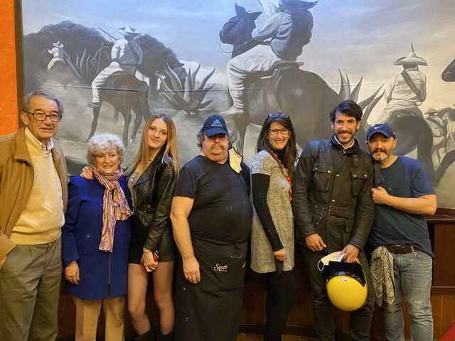 La familia Ferrer grandes amigos de la casa 