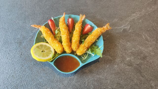Tempura crevette .