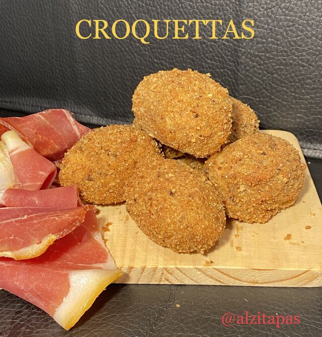 CROQUETTAS AU JAMBON 