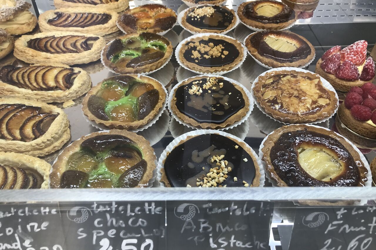 Grand choix de pâtisseries