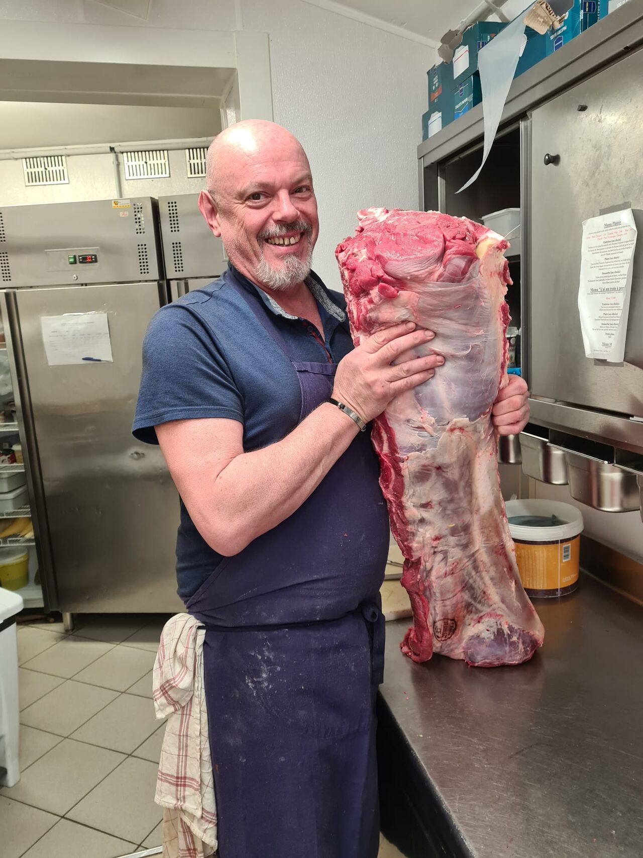 Déhanché de bœuf race Limousine