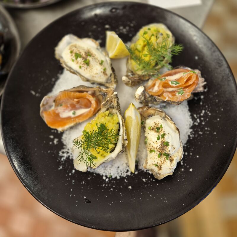 Restaurant les P'tits Galets - Huîtres en 3 façons