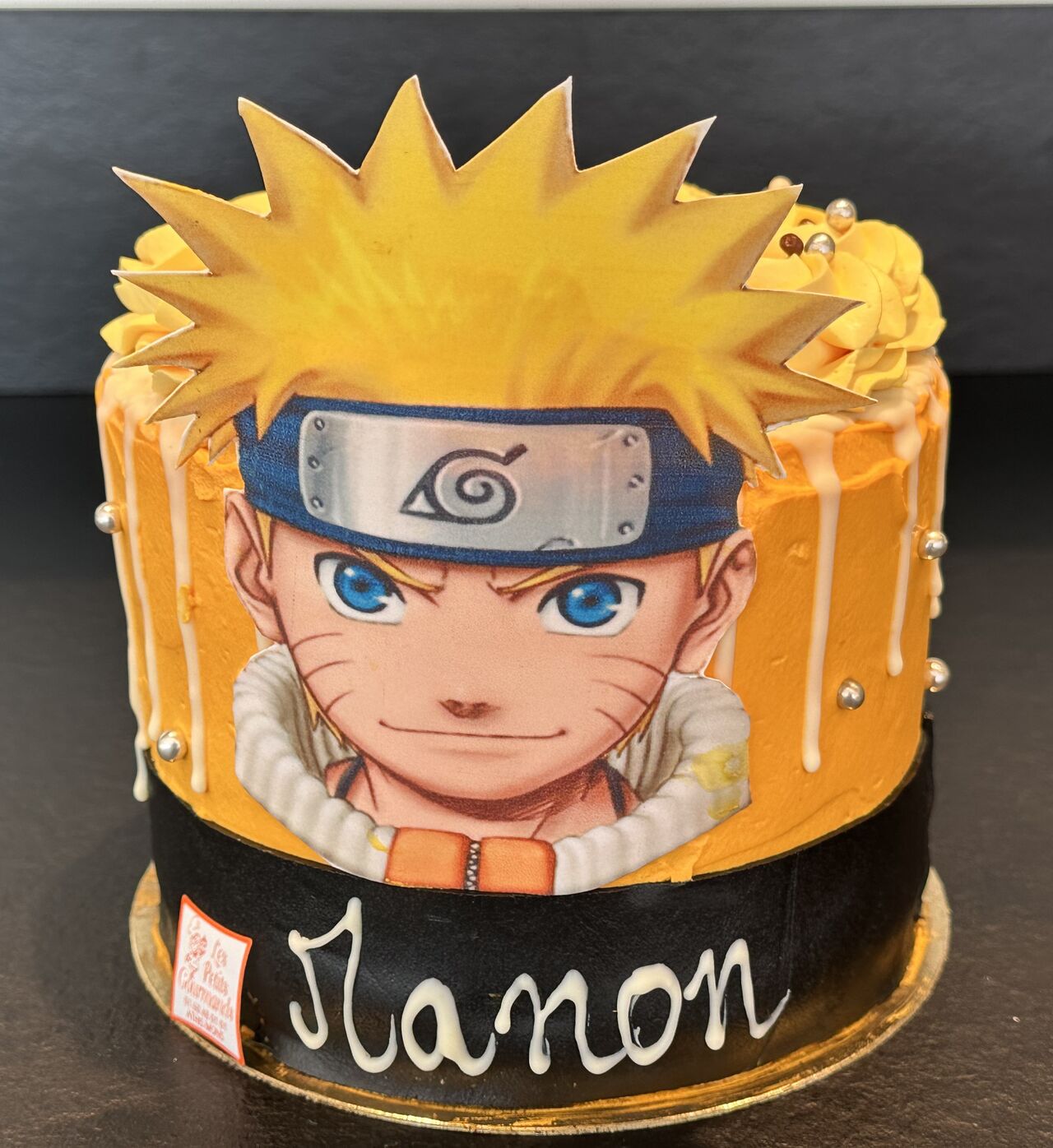 Gâteau d'anniversaire Naruto