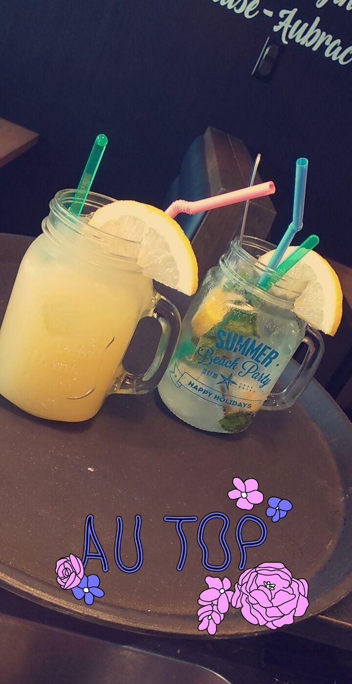 Deux de nos cocktails frais!
