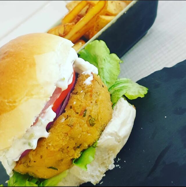 Hamburguesa de Falafel 