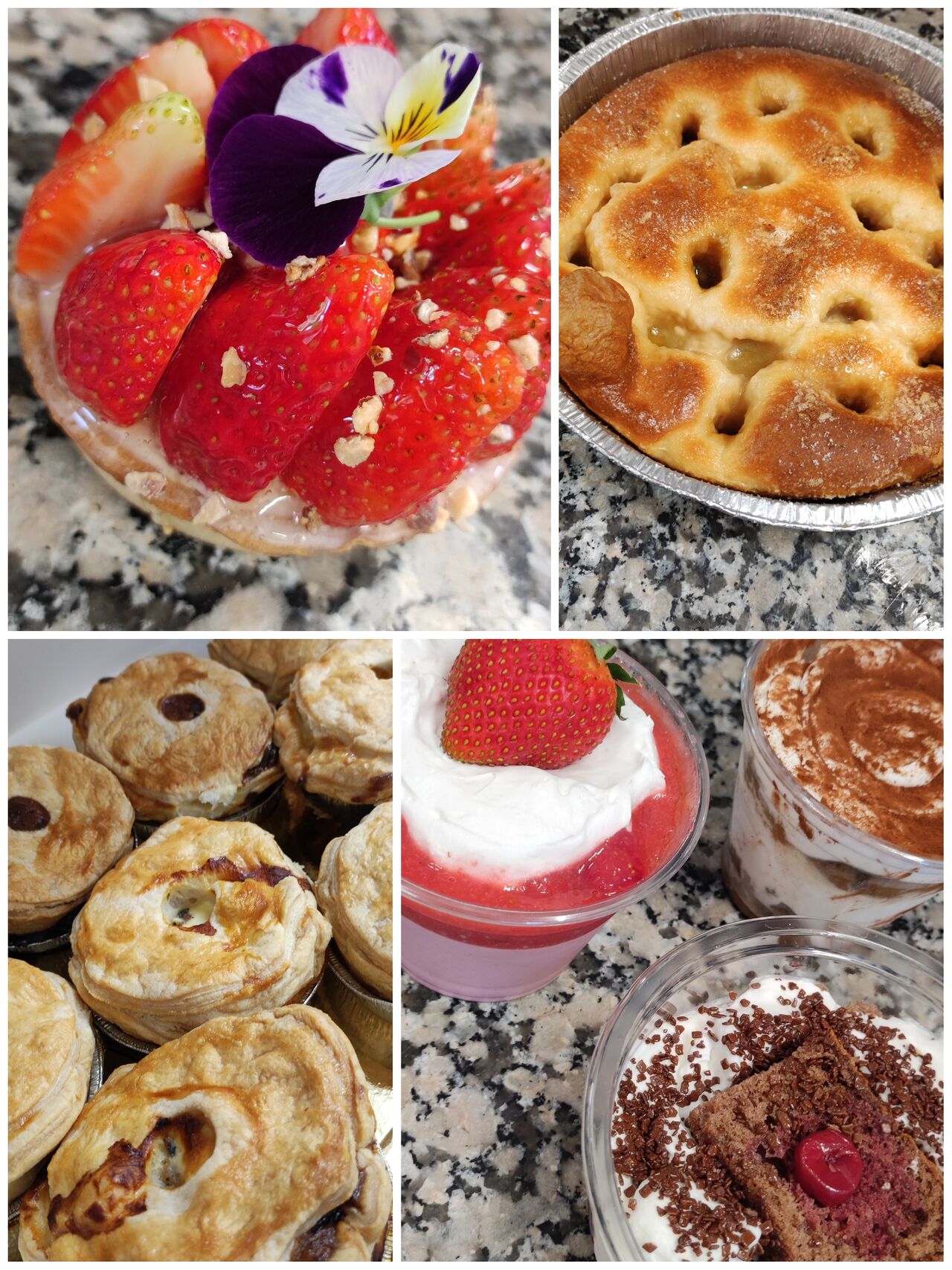 TOURTES - DESSERTS - PATISSERIES