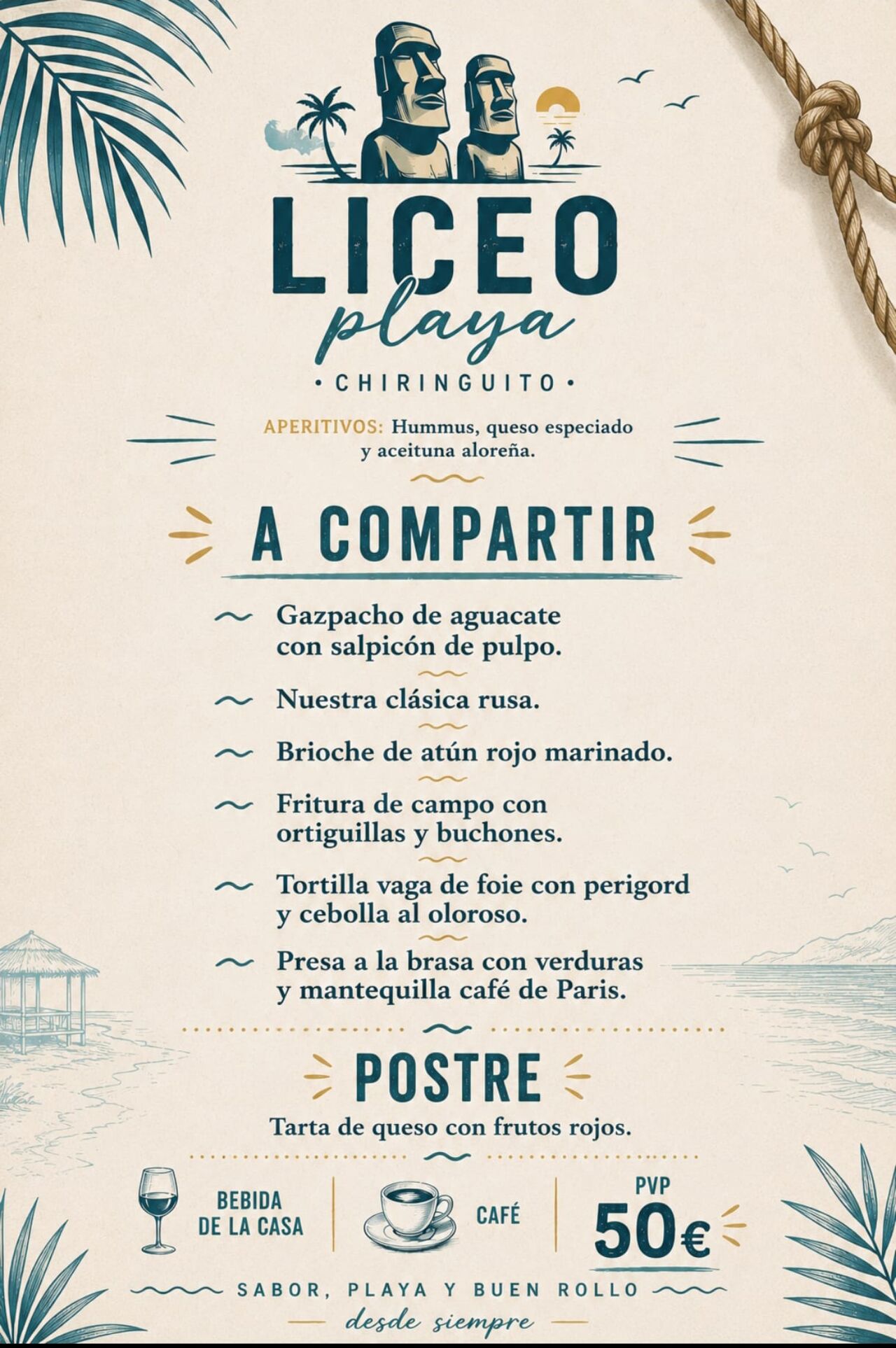 Nuevo Menú