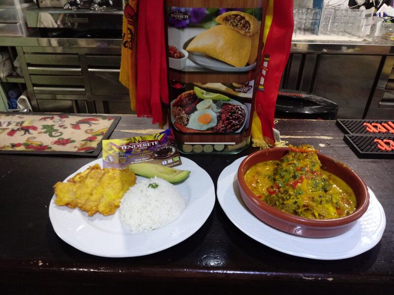 Pescado frito sudado