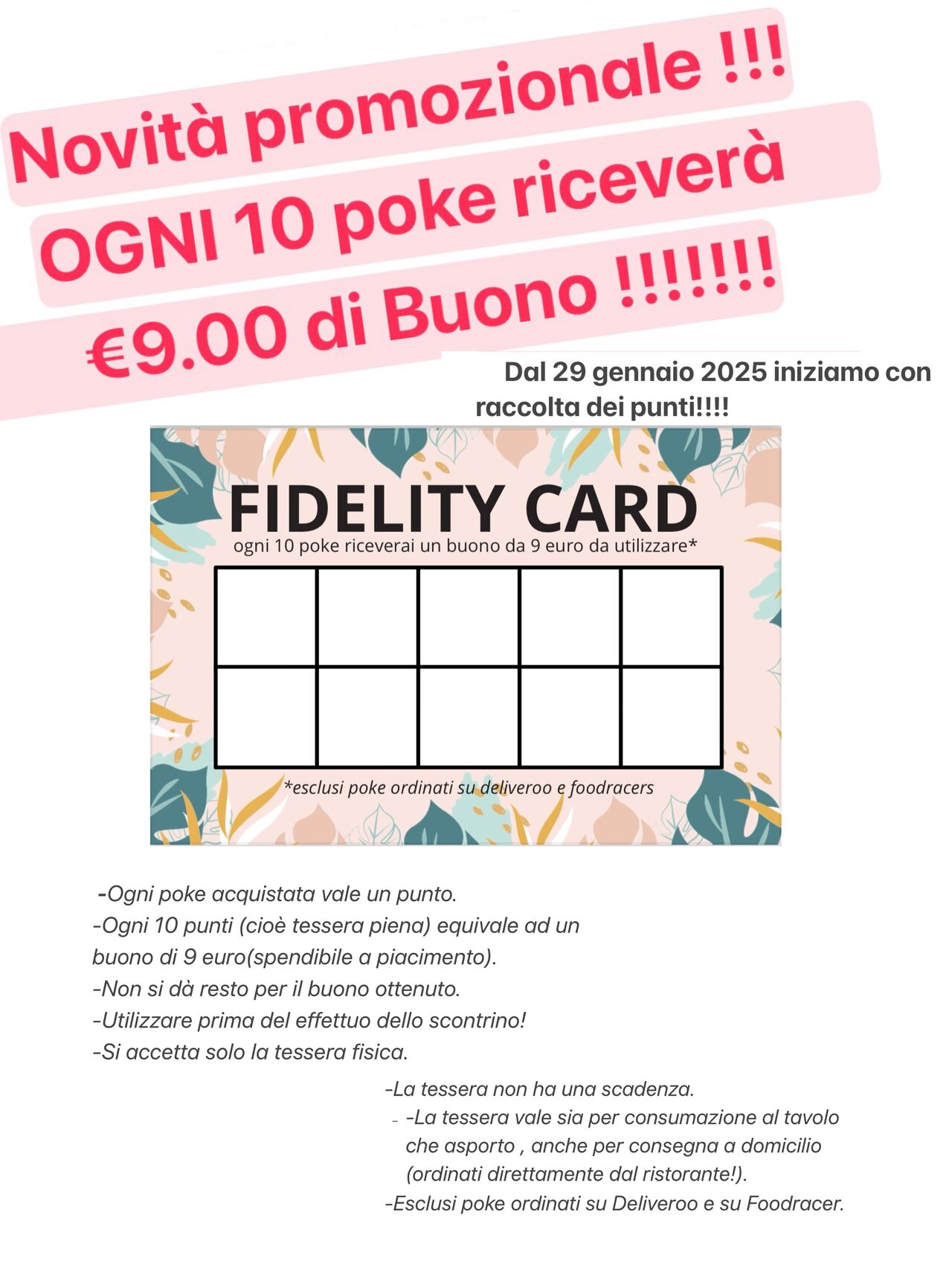 Novità promozionale!!!