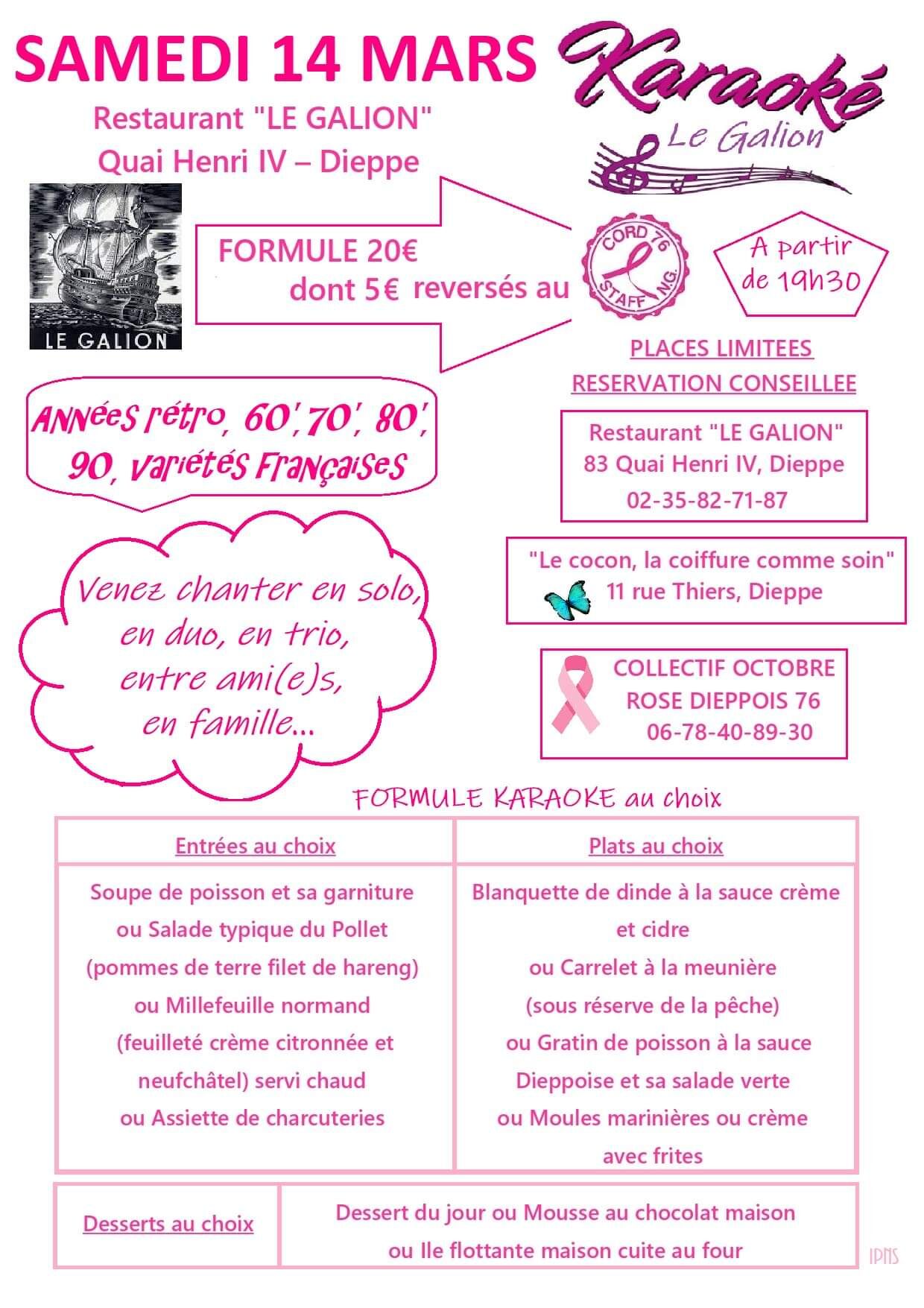 Faite vos réservations