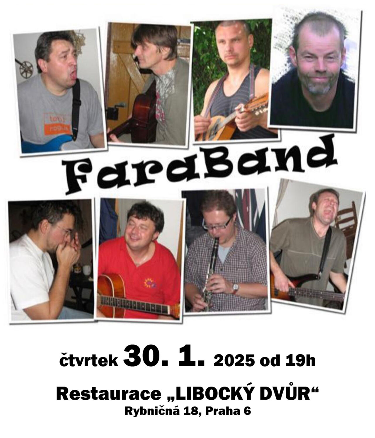 Kapela FaraBand - 27.02.2025 od 19:00 hod.