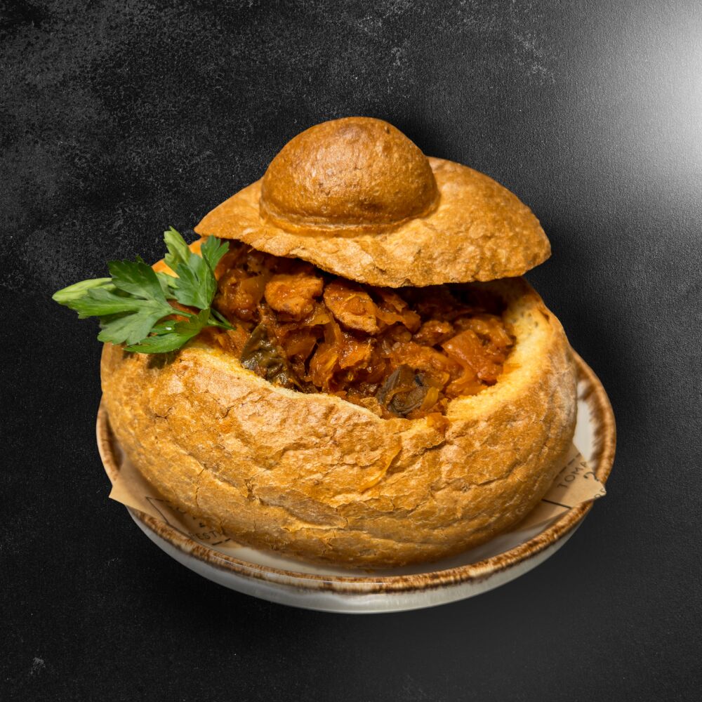BIGOS W CHLEBIE | BIGOS IN BREAD BOWL