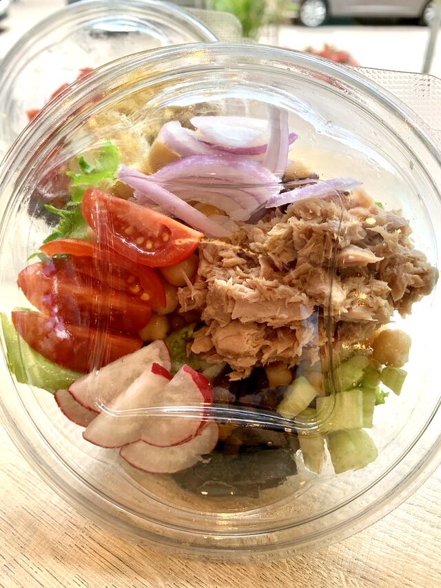 Ensalada de garbanzo 